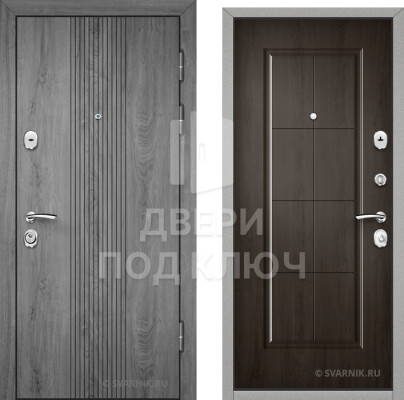 Металлическая уличная входная накладная дверь ДПК-4779