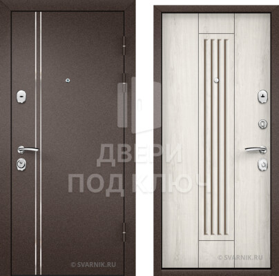 Готовая входная дверь для коттеджа ДПК-2881