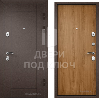 Металлическая бюджетная входная дверь 3 мм ДПК-13499